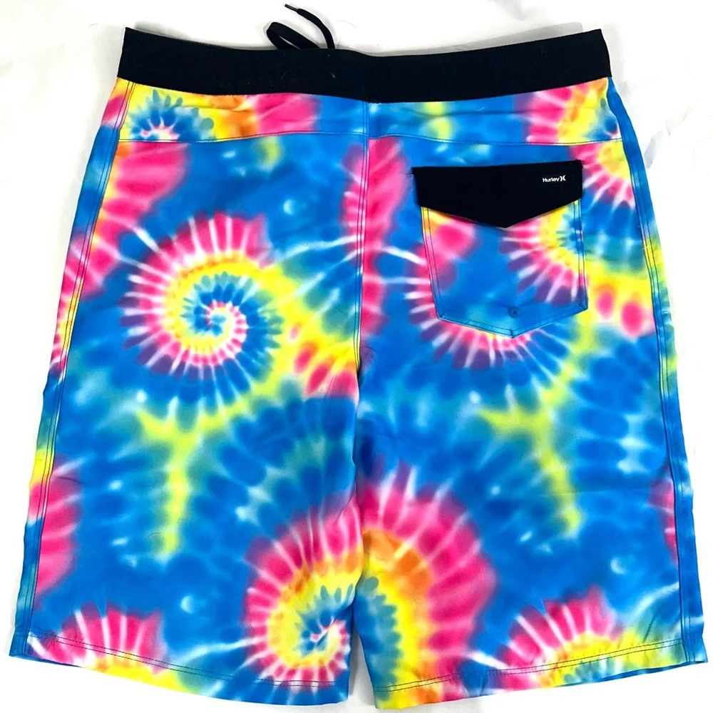 Hurley Multicolor‎ Spiral Board Shorts Men’s size 29